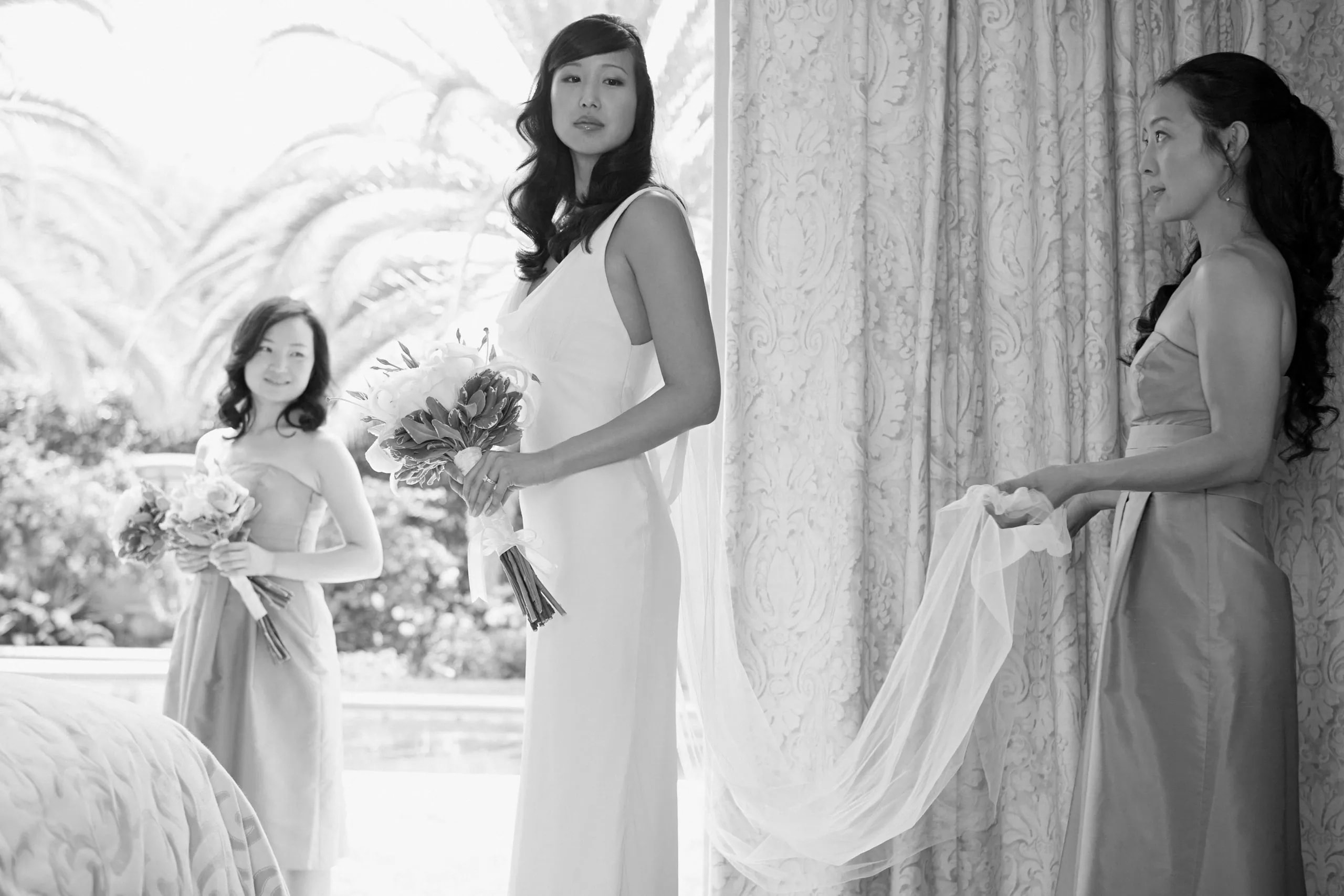 Bridal party makeup